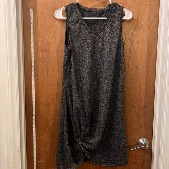 🐻Size S - Dark Gray Sleeveless Workout Top - Picture 1 of 5